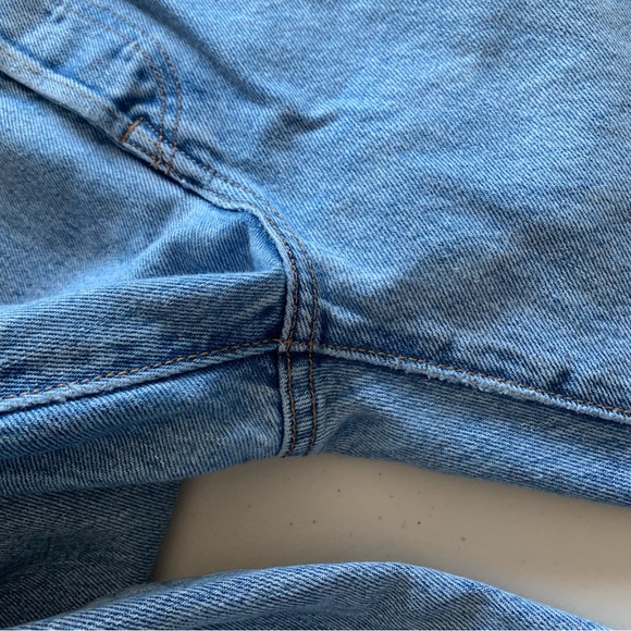 Levi's Premium Womens Wedgie Tapered Ankle Jeans VTG Style Light Wash Rigid 28 - Picture 10 of 13